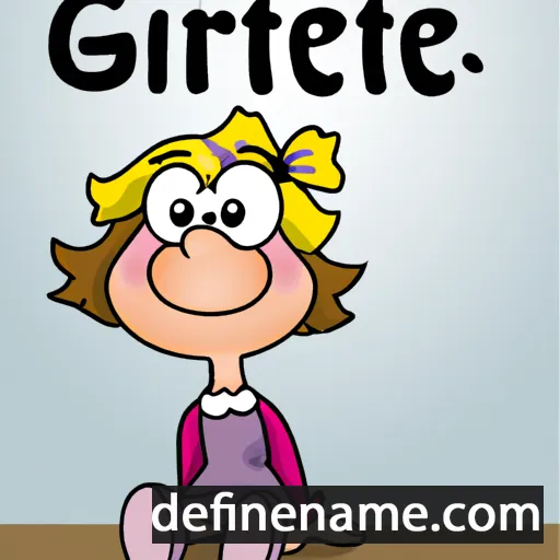 cartoon of the name Grietje