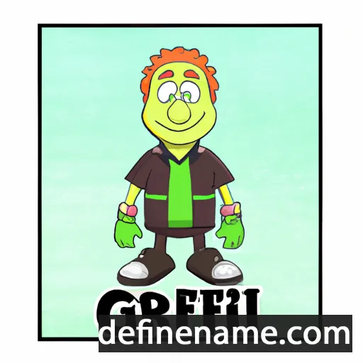 cartoon of the name Grifiud