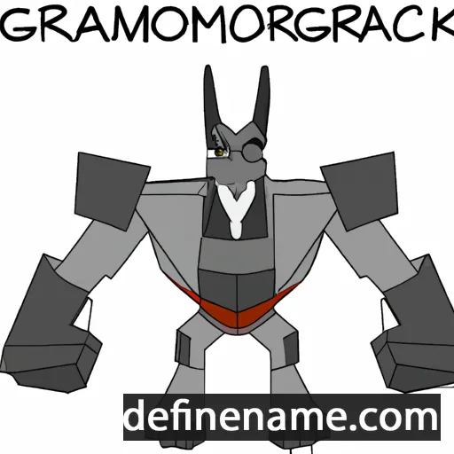 Grimlock cartoon