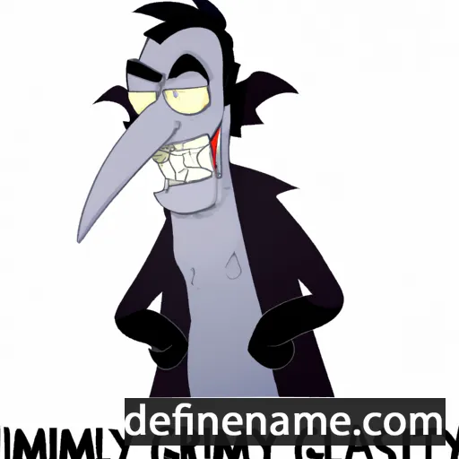 cartoon of the name Grimsley