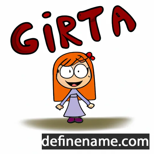 Grita cartoon