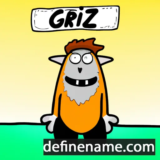 cartoon of the name Gritz