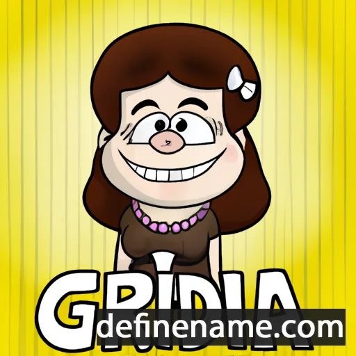 cartoon of the name Grizelda