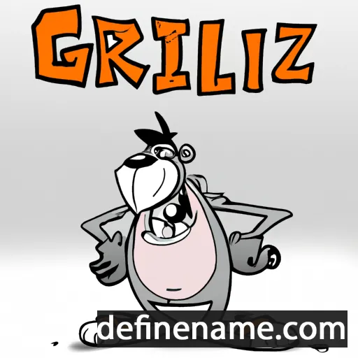 Grizill cartoon