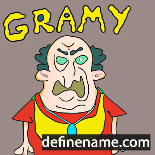 Grmay cartoon