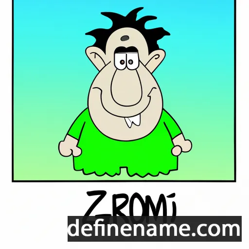 Grozim cartoon