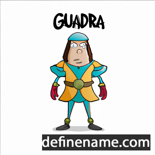 Gualdrada cartoon