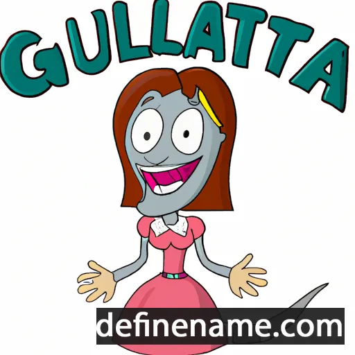 cartoon of the name Gualteria