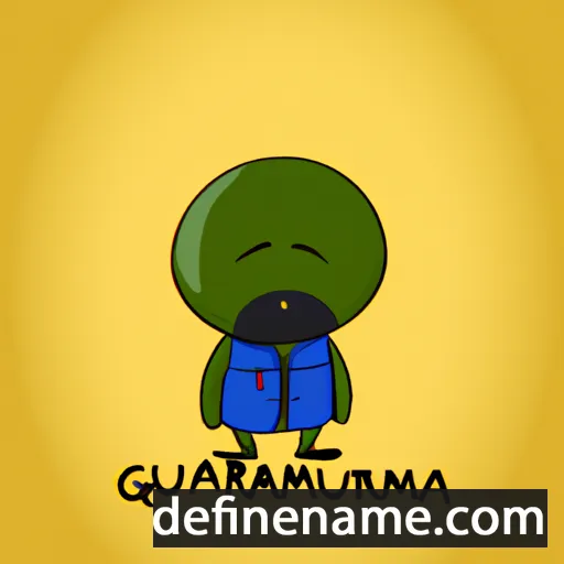 cartoon of the name Guamaral