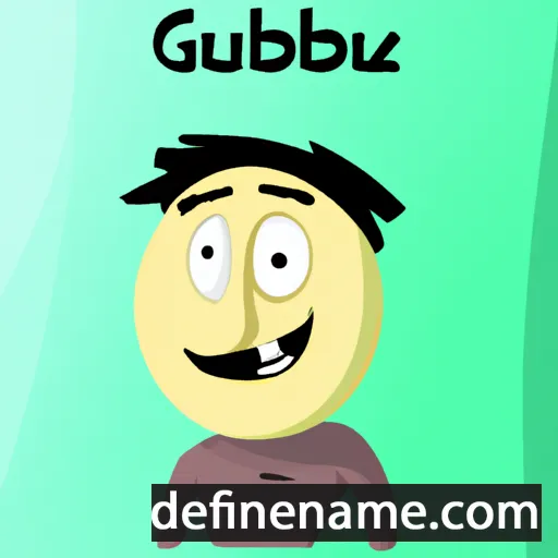 cartoon of the name Gubaz