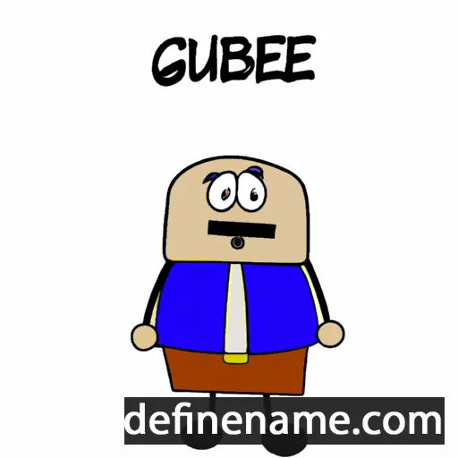 cartoon of the name Gubbe