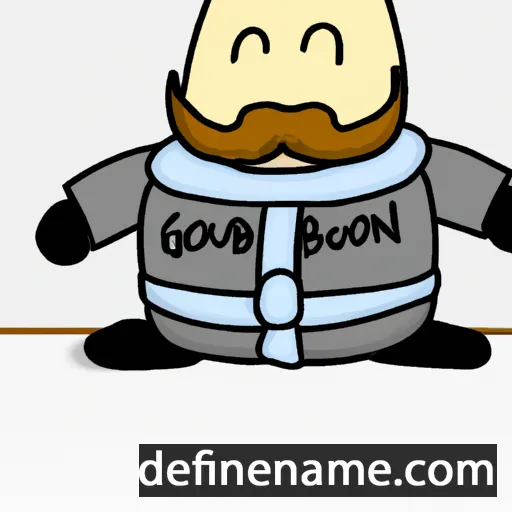 cartoon of the name Gudbjørn