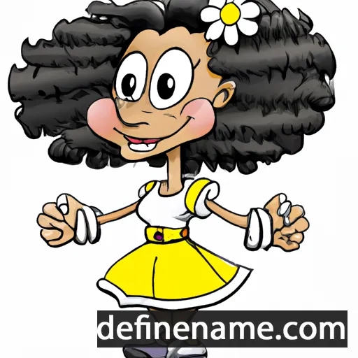 cartoon of the name Gudelia