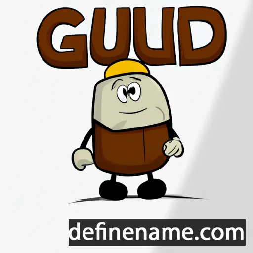 cartoon of the name Gudelig