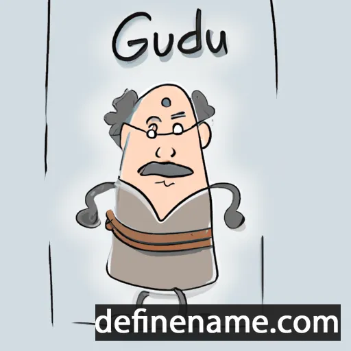 cartoon of the name Gudleiv