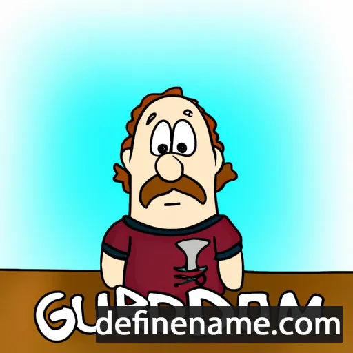 cartoon of the name Gudtorm