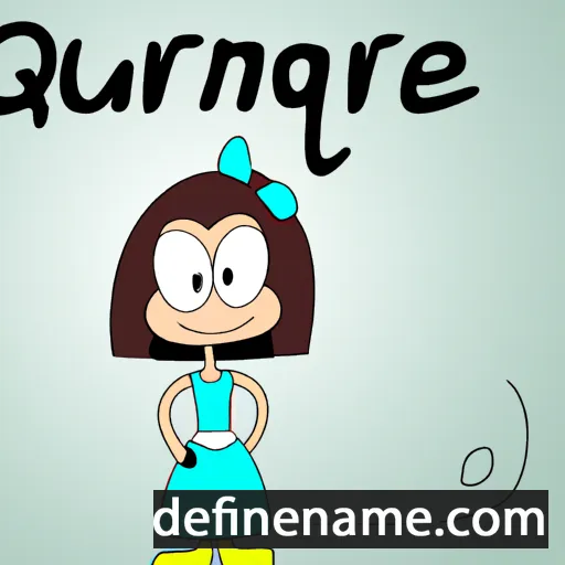 cartoon of the name Guérine