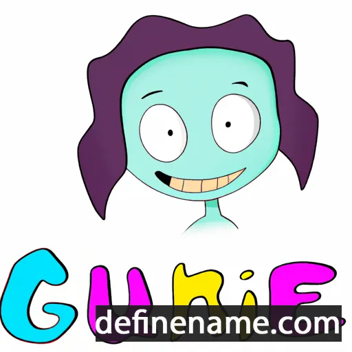 cartoon of the name Guenore