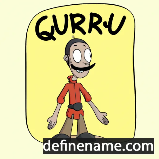 cartoon of the name Guerau