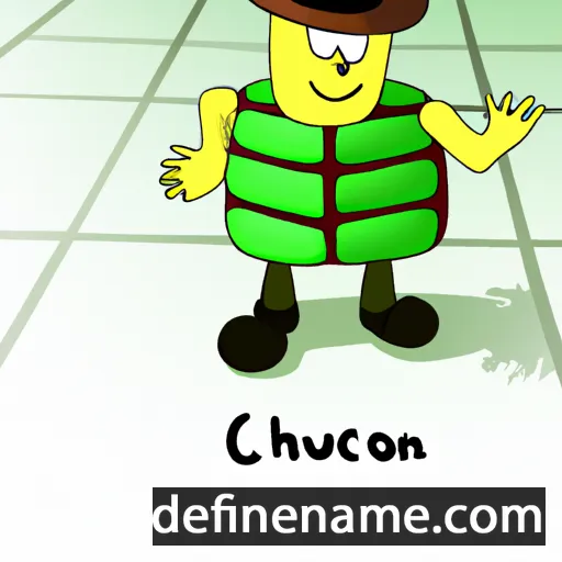 cartoon of the name Guerchon