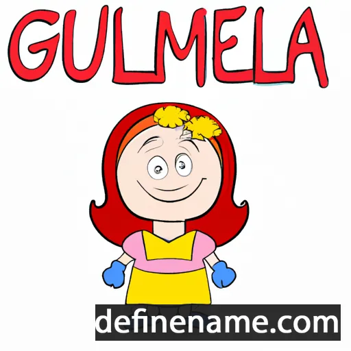 cartoon of the name Guglielma