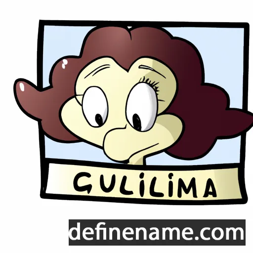 cartoon of the name Guglielmina