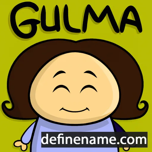 Guialma cartoon