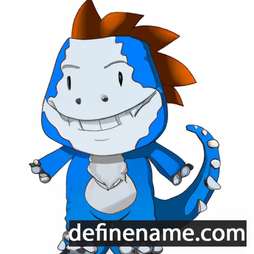 cartoon of the name Guiamon