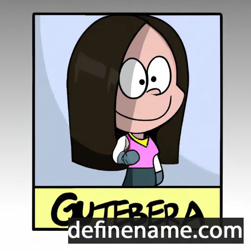 Guiberta cartoon