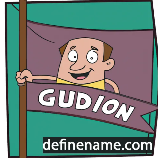 Guidon cartoon