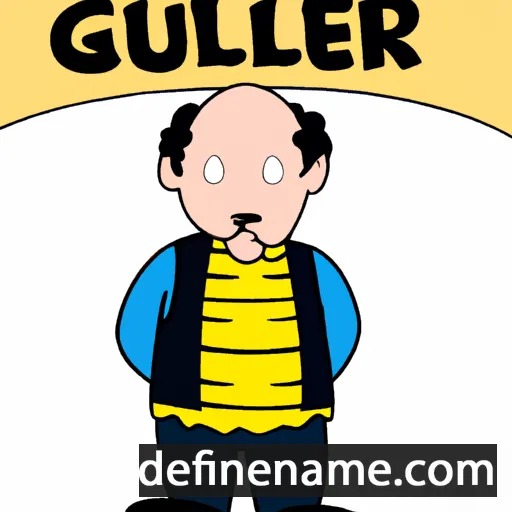 cartoon of the name Gülahmer