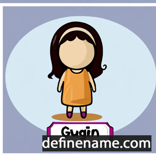 cartoon of the name Gülçin