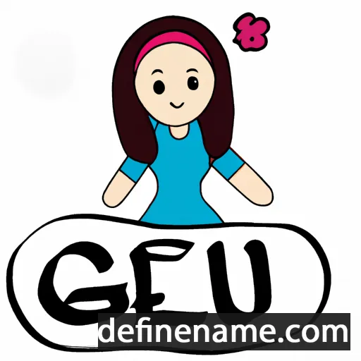 cartoon of the name Gülfem