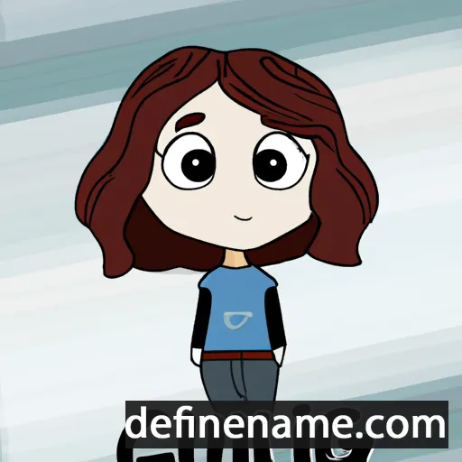 cartoon of the name Gülnuş