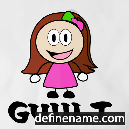 cartoon of the name Gülşat