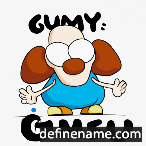 cartoon of the name Gümüş