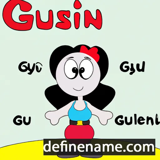 cartoon of the name Günseli