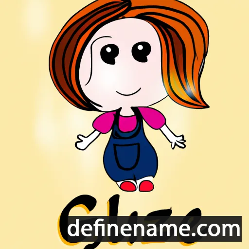 cartoon of the name Güzel