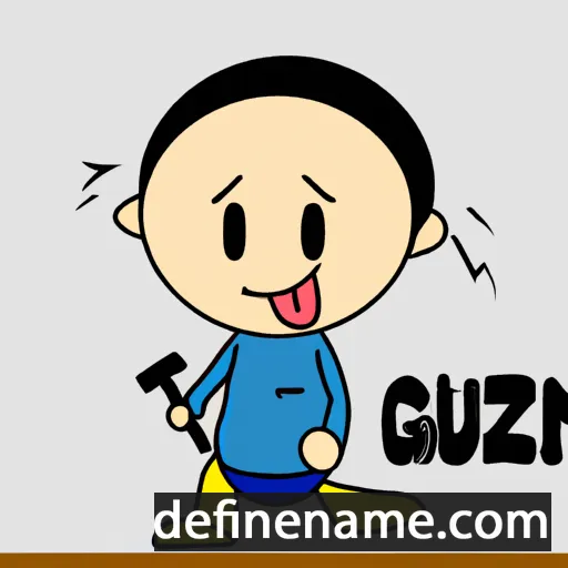 cartoon of the name Güzün