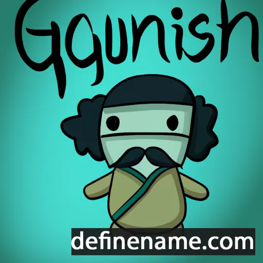 cartoon of the name Guíshen