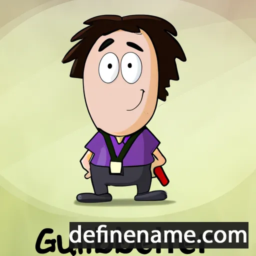 cartoon of the name Guilbert