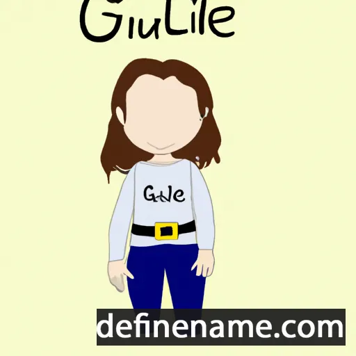 Guilène cartoon