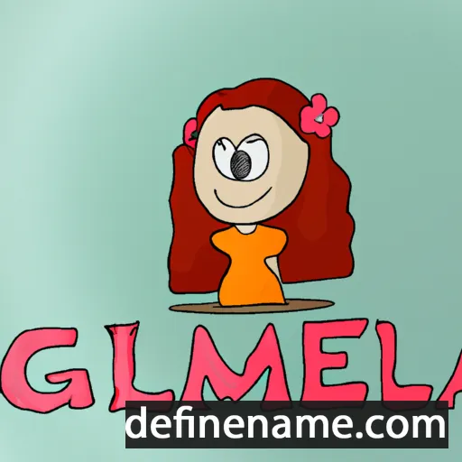 cartoon of the name Guilelma