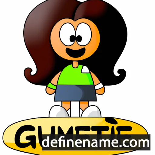 cartoon of the name Guilhemeta