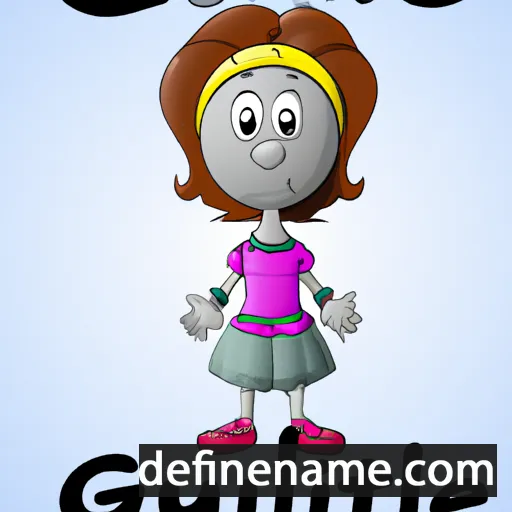 cartoon of the name Guillemette