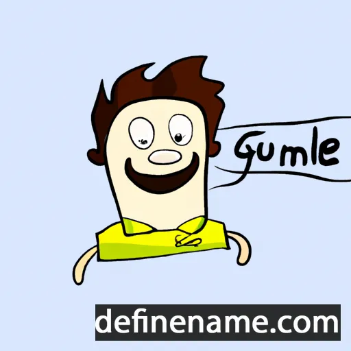 cartoon of the name Guillemme