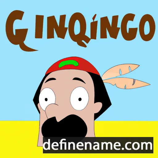 cartoon of the name Guinho