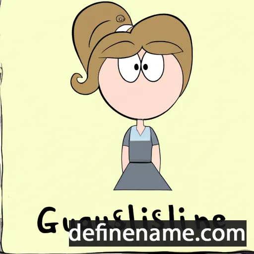 cartoon of the name Guislaine