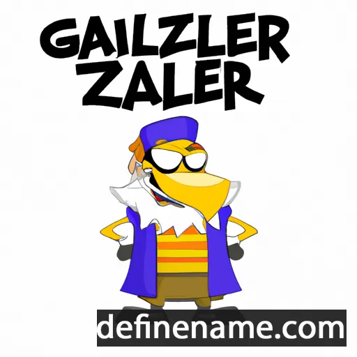 cartoon of the name Gulazer