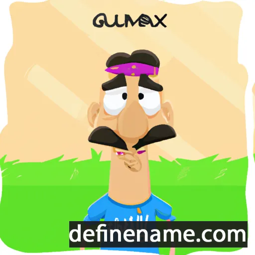 cartoon of the name Gulbaxmal